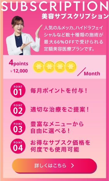 美容皮膚科 サブスクリプション